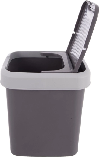 Mogelijkheid om het deksel in open stand te vergrendelen