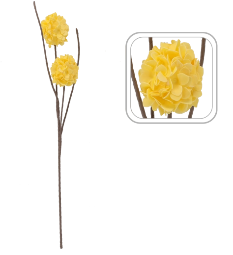 Realistische gele bloemen voor een opvallende decoratie