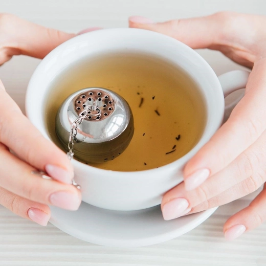 Heldere infusie zonder blaadjes