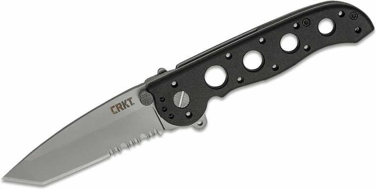 CRKT M16-12Z tanto vouwmes 7,6 cm, zwart, Zytel