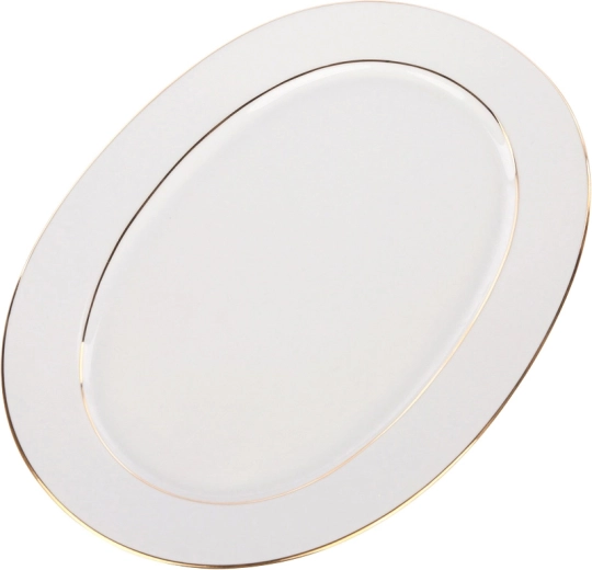 Ovale vorm en royale lengte van 28 cm
