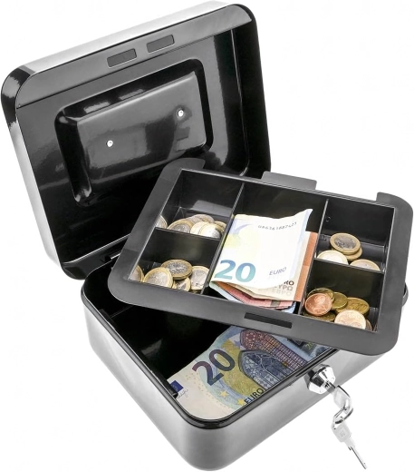 Overzichtelijke organisatie van munten en bankbiljetten