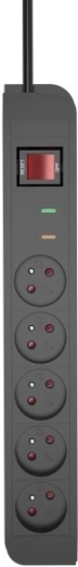 Lange kabel en schakelaar