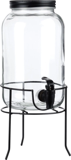 Comfortabel schenken dankzij de verhoogde standaard