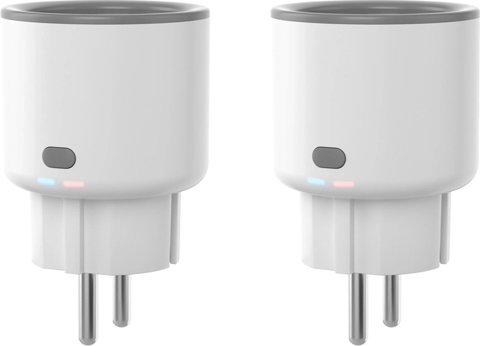 Slimme stekker SONOFF S60 Zigbee, verbruiksmeter, 16 A, set van 2 stuks