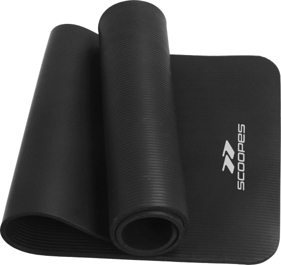 Fitnessmat NBR Cushion 10 mm zwart