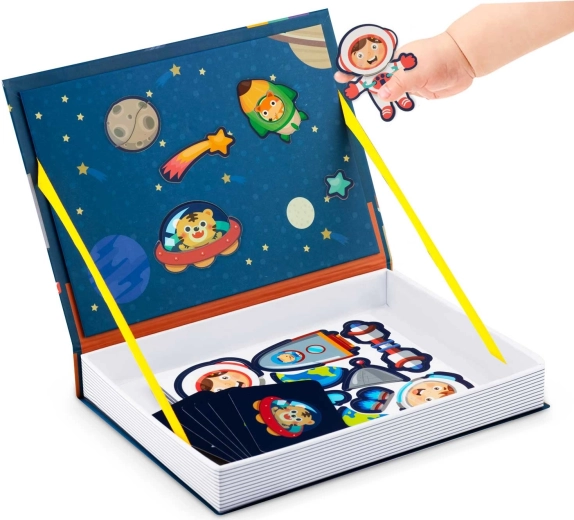 Magnetische achtergrond voor snel en netjes spelen