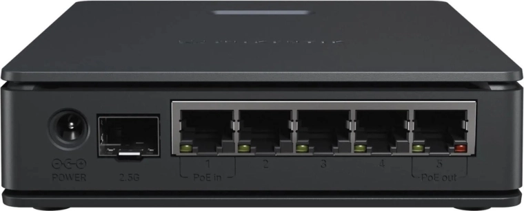 Router MIKROTIK hAP ax S Wi‑Fi 6 met SFP 2,5G en 5× gigabit