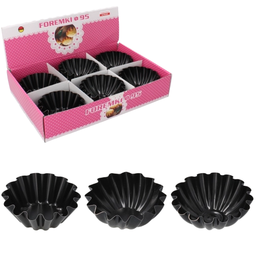 Bakvorm voor tulbandjes met antiaanbaklaag 9,5 cm