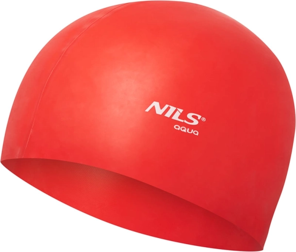 Siliconen badmuts NILS Aqua NQC RD01 rood