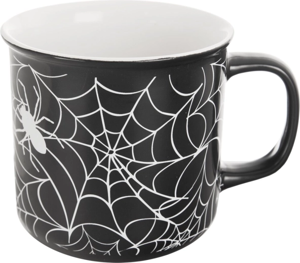 Keramische mok spinnenweb 0,46 l