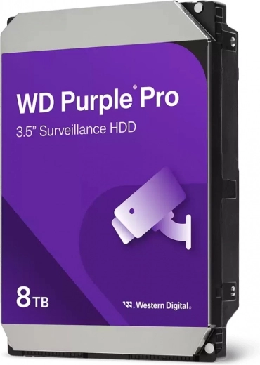 Harde schijf WD Purple Pro 8TB 3,5 256MB SATAIII/72000 omwentelingen per minuut