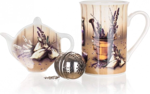 3-delige theeset LAVENDER
