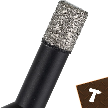 Snel en schoon boren in harde materialen