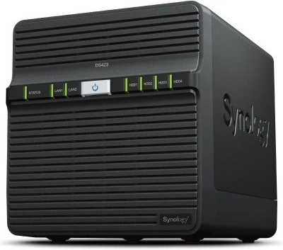 Synology DS423 netwerkopslag, 4-bay NAS, 2 GB RAM