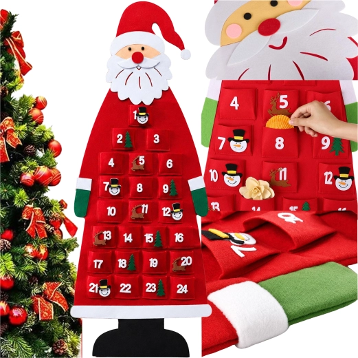 24 zakjes voor het aftellen naar Kerstmis