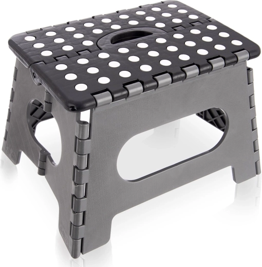 Opvouwbare antislip kruk 32 × 25 × 22 cm, draagvermogen 150 kg