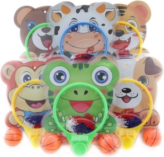 Kinderbasketbalring met diertje