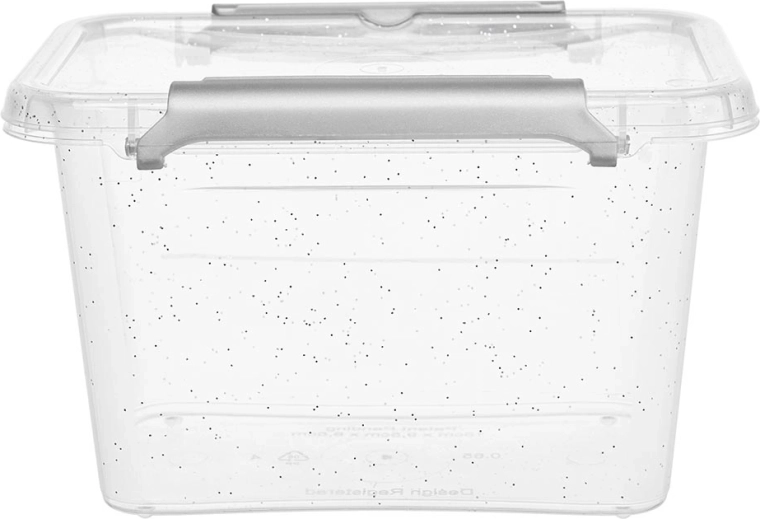 Set van 2 antibacteriële bewaardozen voor voedsel 1,15 l