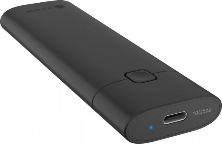 Aluminium behuizing voor M.2 NVMe SSD met USB‑C 10 Gb/s