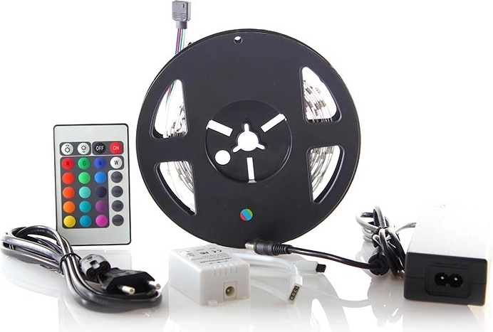 Solight RGB-ledstrip 3 m met afstandsbediening en adapter