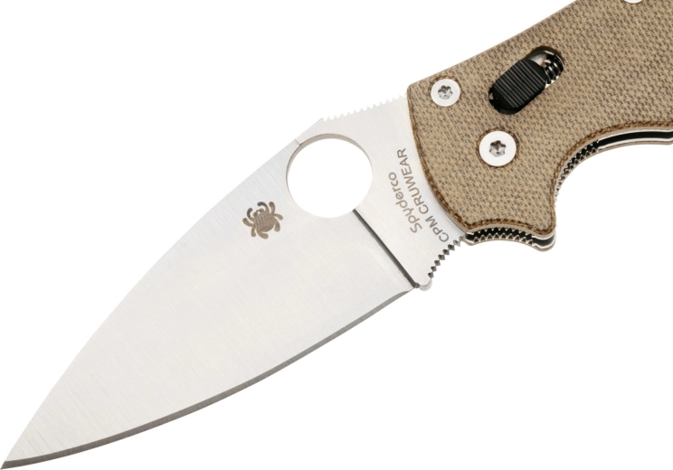 Premium lemmet van CPM Cru-Wear met satijnafname