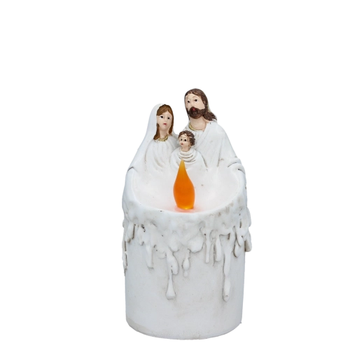 Gedetailleerd motief van de Heilige Familie