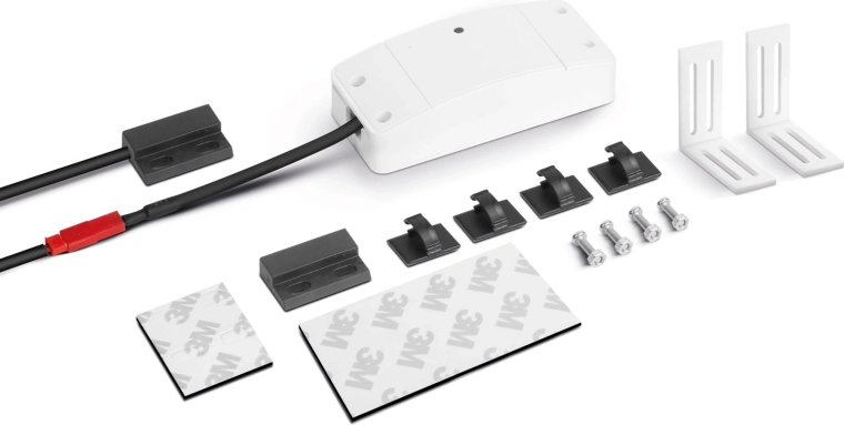 Slimme wifi-controller voor garagedeuren 230 V met openingssensor