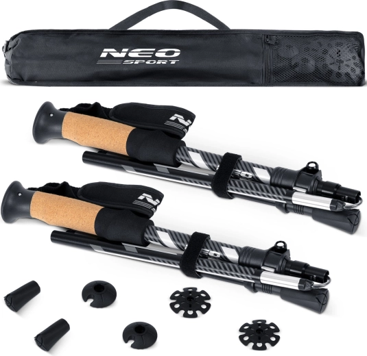 Ergonomische kurken handgreep en comfortabel polsbandje