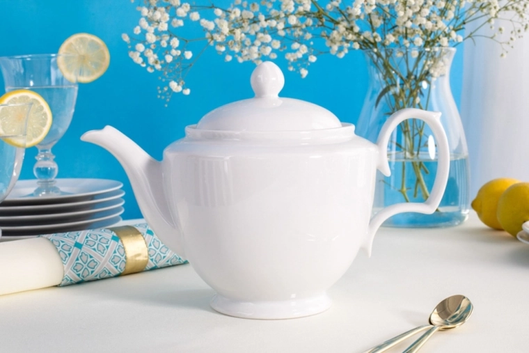 Stralend wit porselein met elegante glans