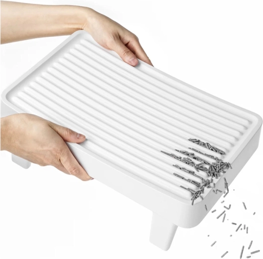 Schoon zonder strooisel te verspreiden