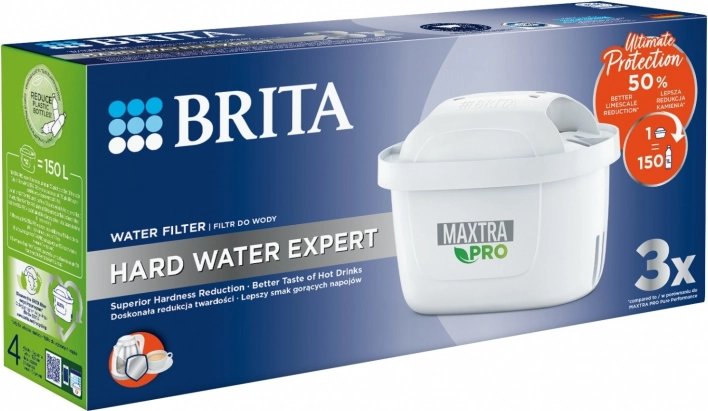 Vervangingsfilters BRITA MAXTRA PRO Hard Water Expert, 3 stuks