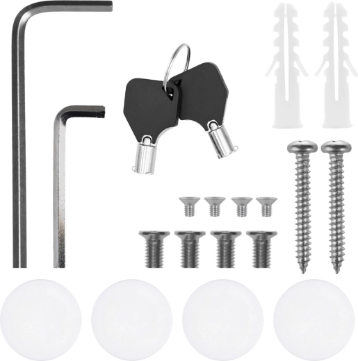 Montageaccessoires inbegrepen