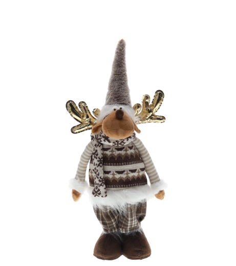 Zachte pluchen look voor een knusse sfeer