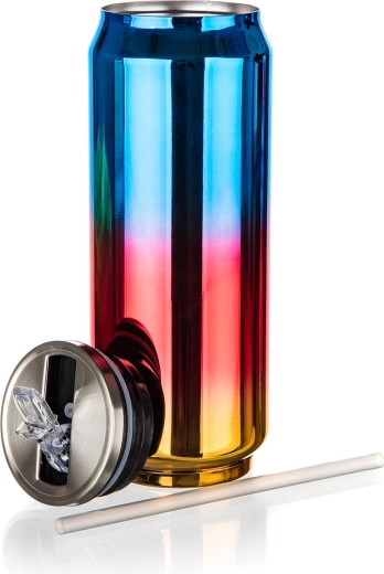 Comfortabel drinken met rietje en deksel