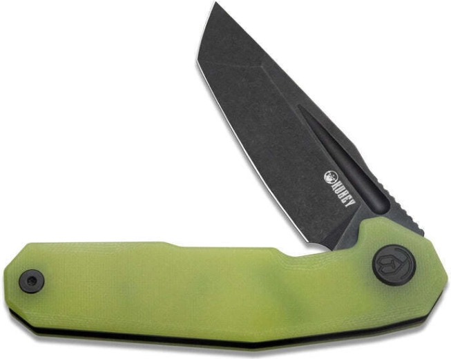 Tanto-lemmet van Japans AUS-10-staal met Blackwash