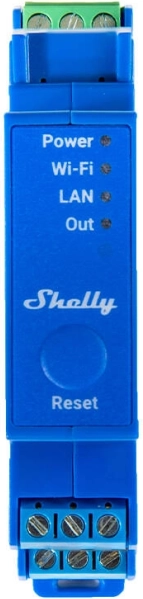 Shelly Pro 1 Relais met potentiaalvrije contacten
