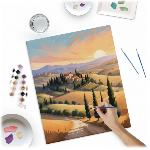 Tot 30 dekkende acrylverven voor een levendig resultaat