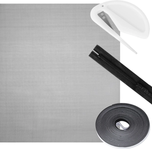 Ritssluiting voor gemakkelijk ventileren en toegang