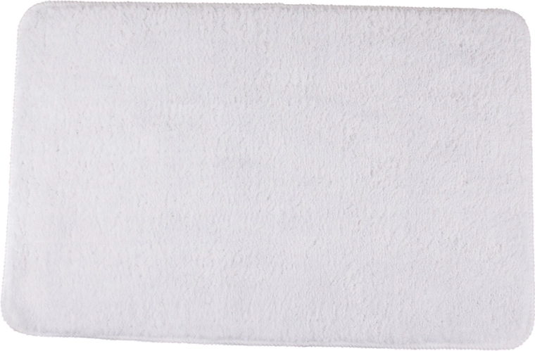 Witte badmat 45 × 70 cm