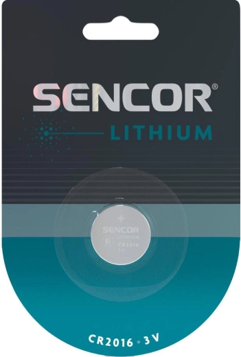 Lithium-knoopcelbatterij Sencor CR2016 3 V