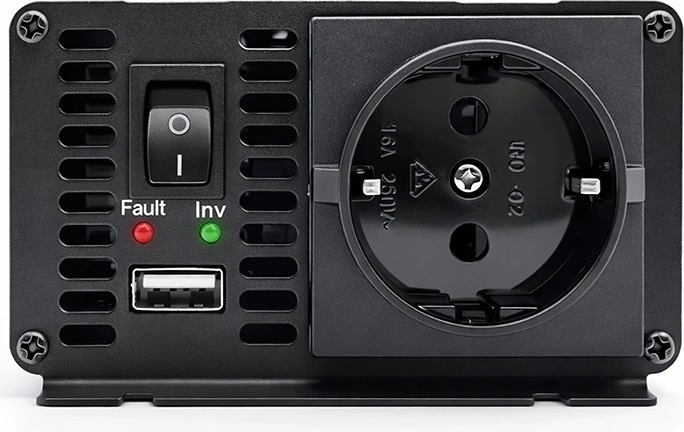 Handige aansluiting: Schuko-stopcontact en USB