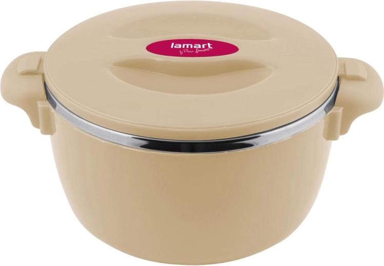 Lamart thermoschaal Temp 2,5 l beige