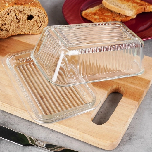 Praktisch deksel beschermt versheid en smaak