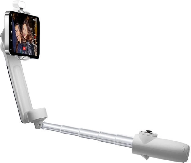 Geïntegreerde selfiestick en statief – ideaal voor creators