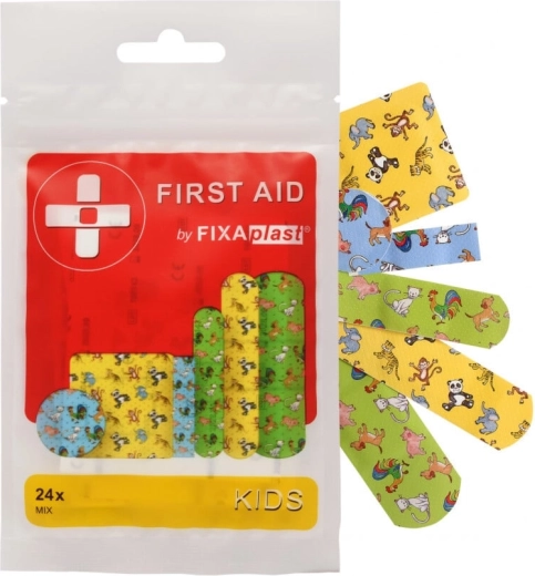 Fixaplast First Aid Kids kinderpleisters 24 stuks
