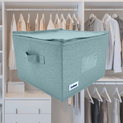 Praktisch deksel tegen stof