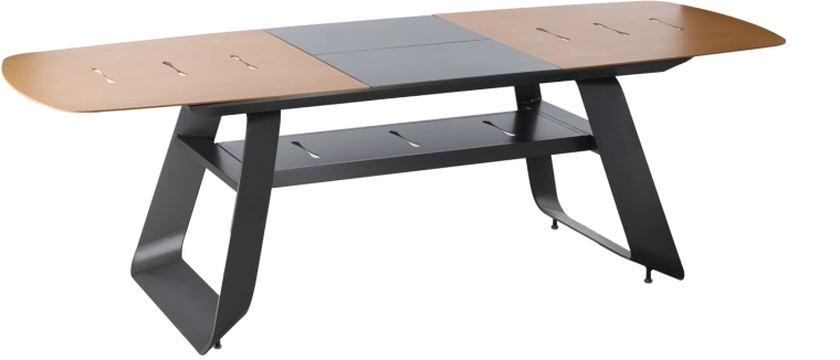 Uitschuifbaar blad voor elke gelegenheid