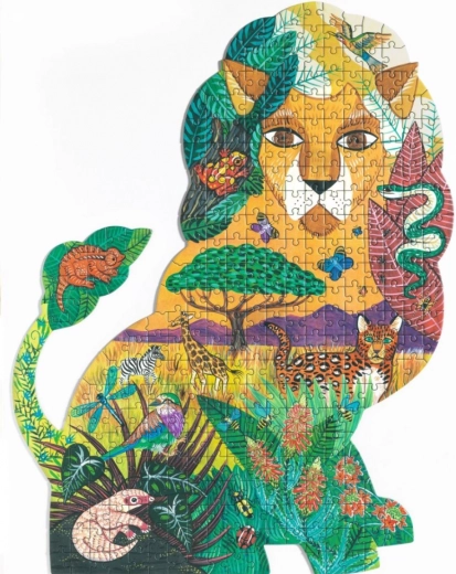 Contourpuzzel leeuw 350 stukjes