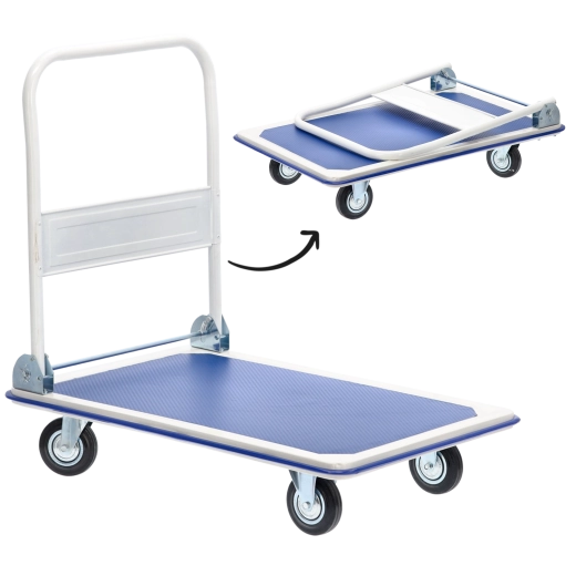 Opvouwbare duwbeugel bespaart ruimte